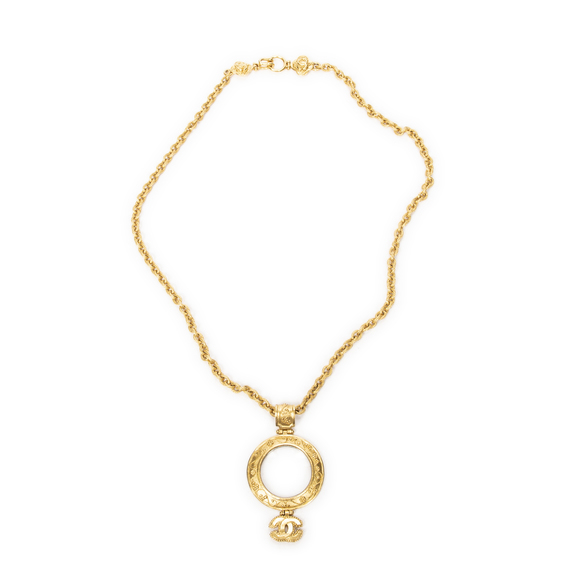 Chanel Jewelry - Chanel Magnifying Glass Pendant Necklace